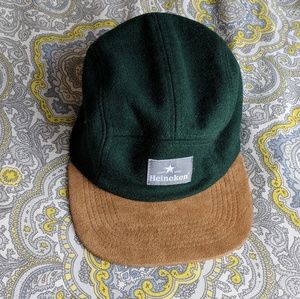 ✨🧢 Heineken suade cap (authentic) 🧢✨